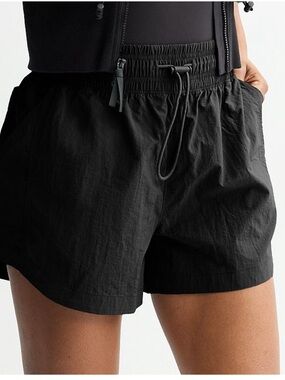 FLX Black oversized Elastic Waist Shorts size XL
